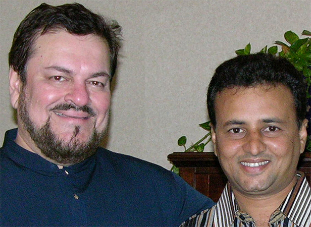 With Nitin Mukesh - Wellknown Bollywood Playback Singer