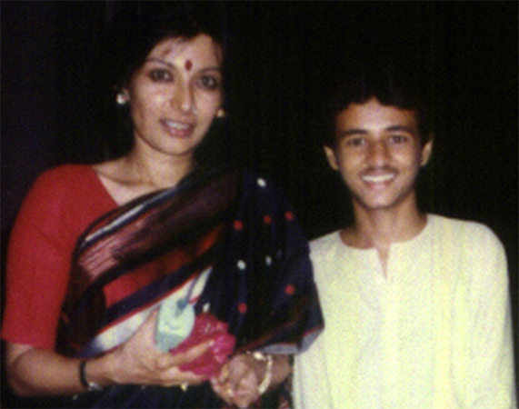 With Mallika Sarabhai - Well Known Actress